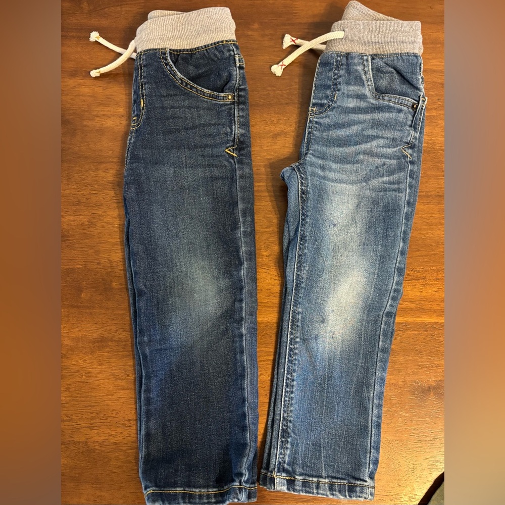 Cat & Jack Blue Kids Denim Joggers